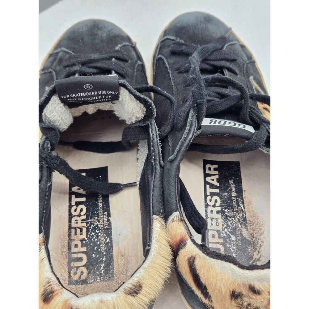 Golden Goose Black and Tan Athletic Shoes - Picture 7 of 13